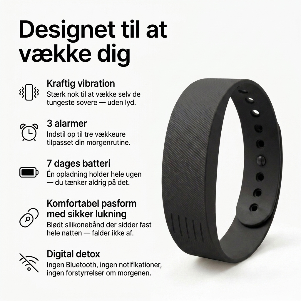 STILLA Vibrationsalarm Armbånd
